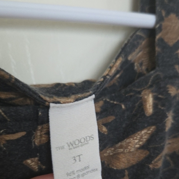 Black and Brown Button-Up Bubble - Picture 2 of 3